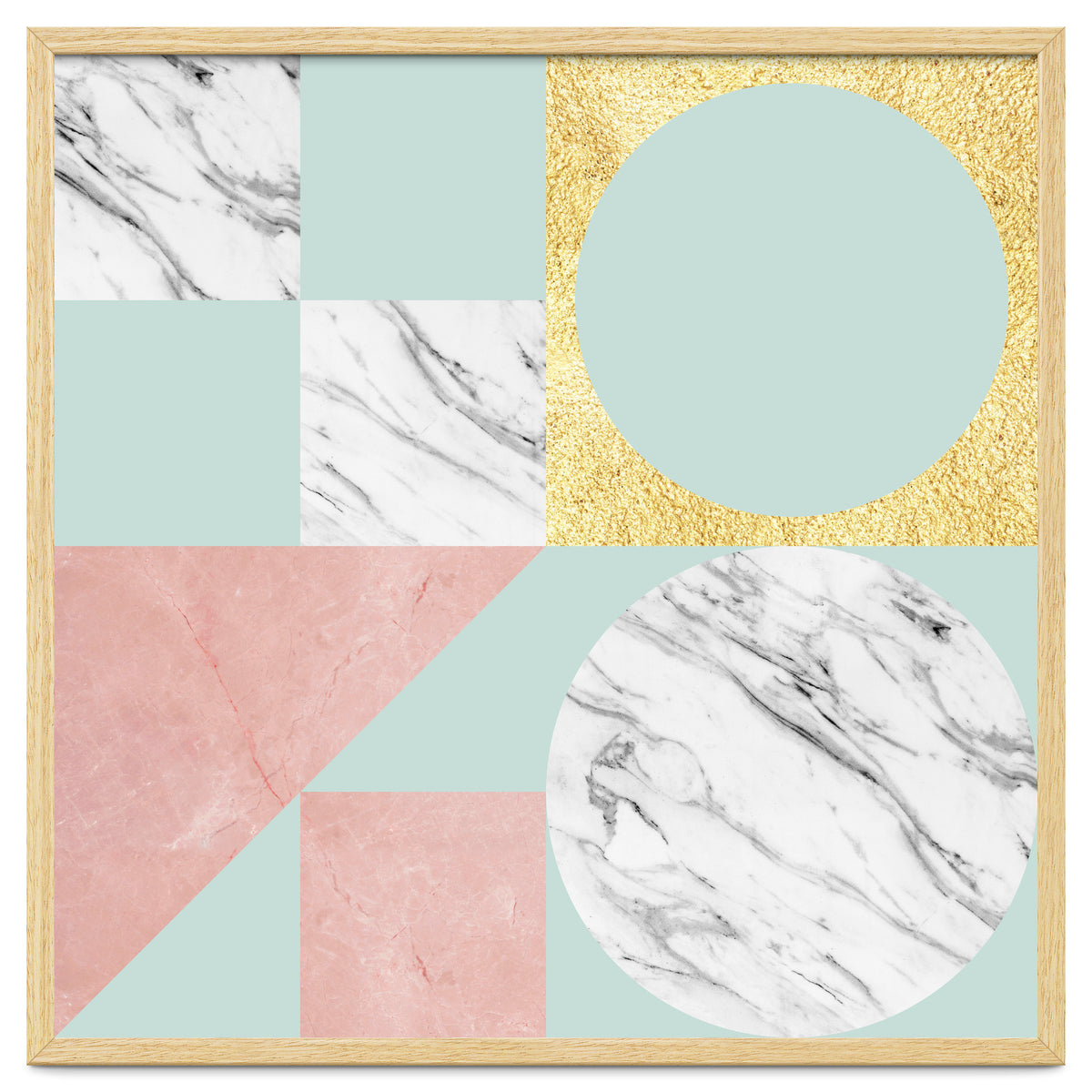 Marble and gold I