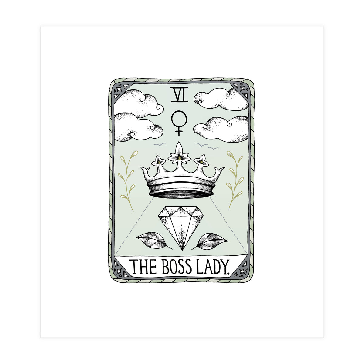 The Boss Lady (Print Only)