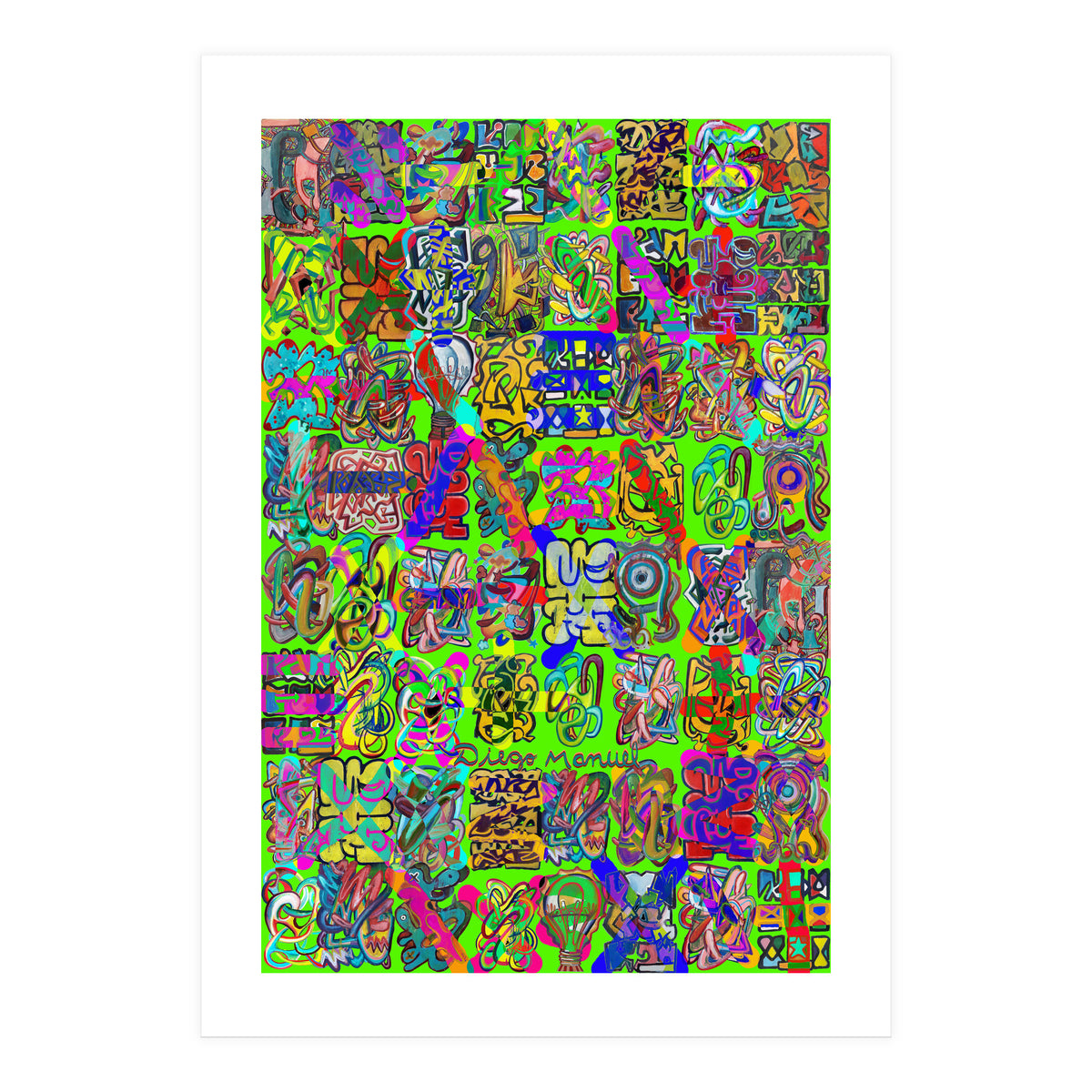 Graffitis 2021 Tapiz 103 (Print Only)