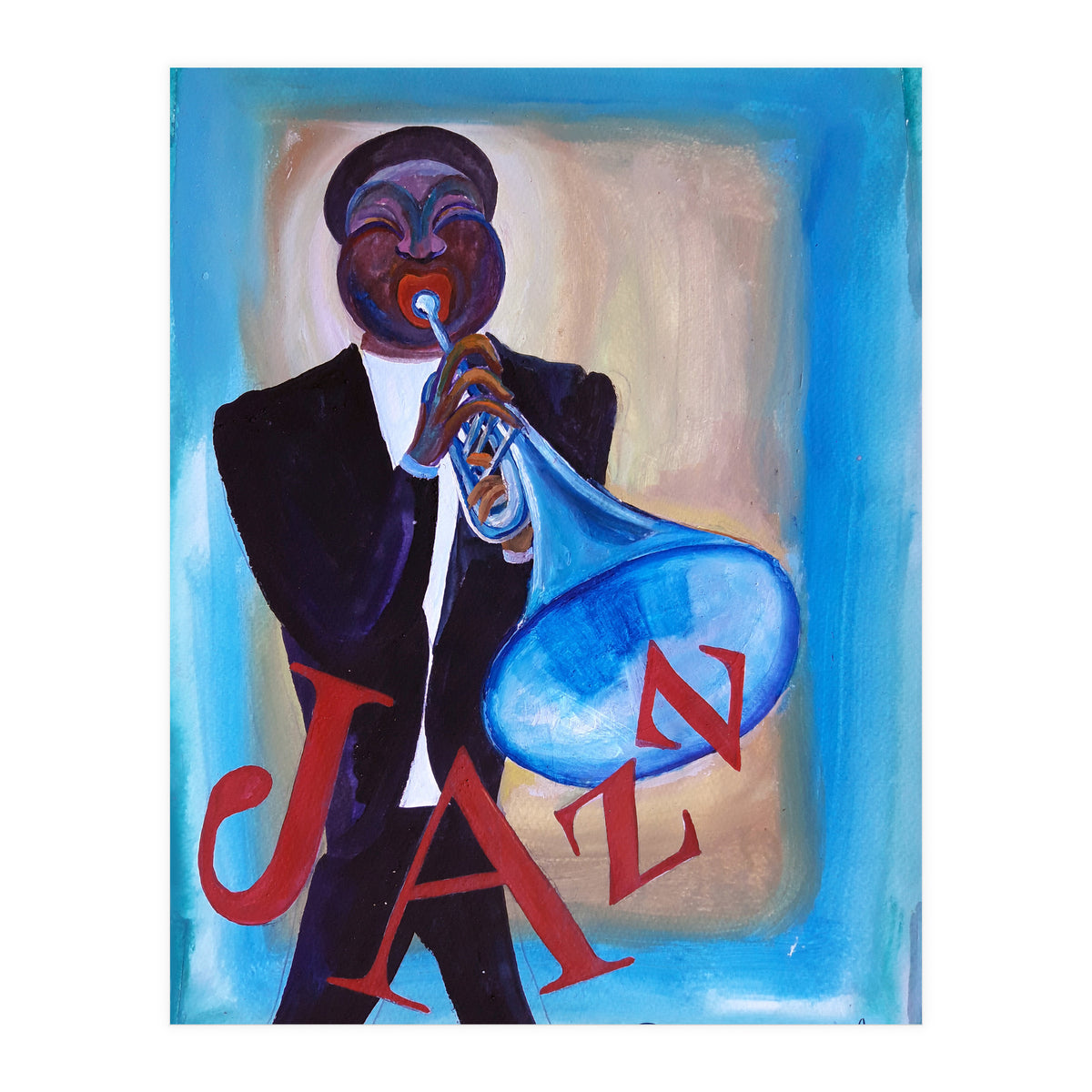 Trompeta De Jazz (Print Only)