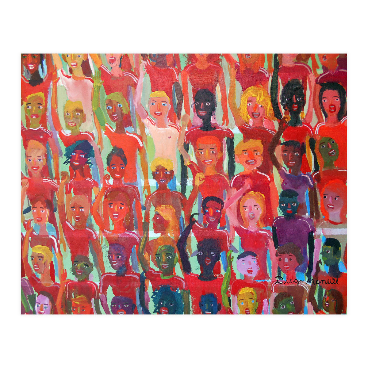 Hichada Roja Detalle 4 (Print Only)