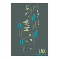 LAX Airport Layout (Print Only)