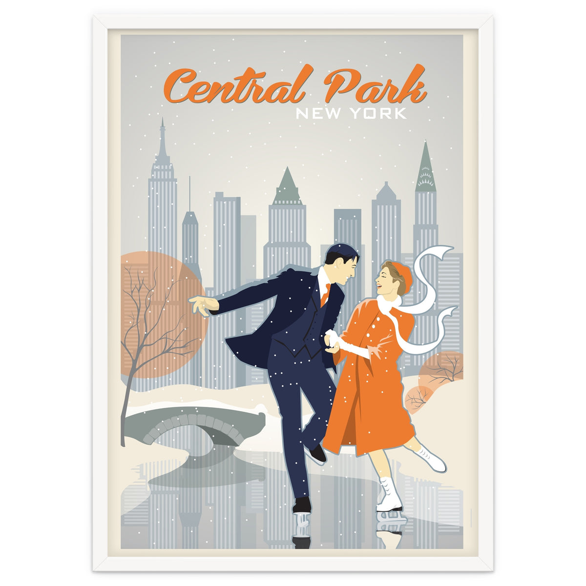 Skating in Central Park