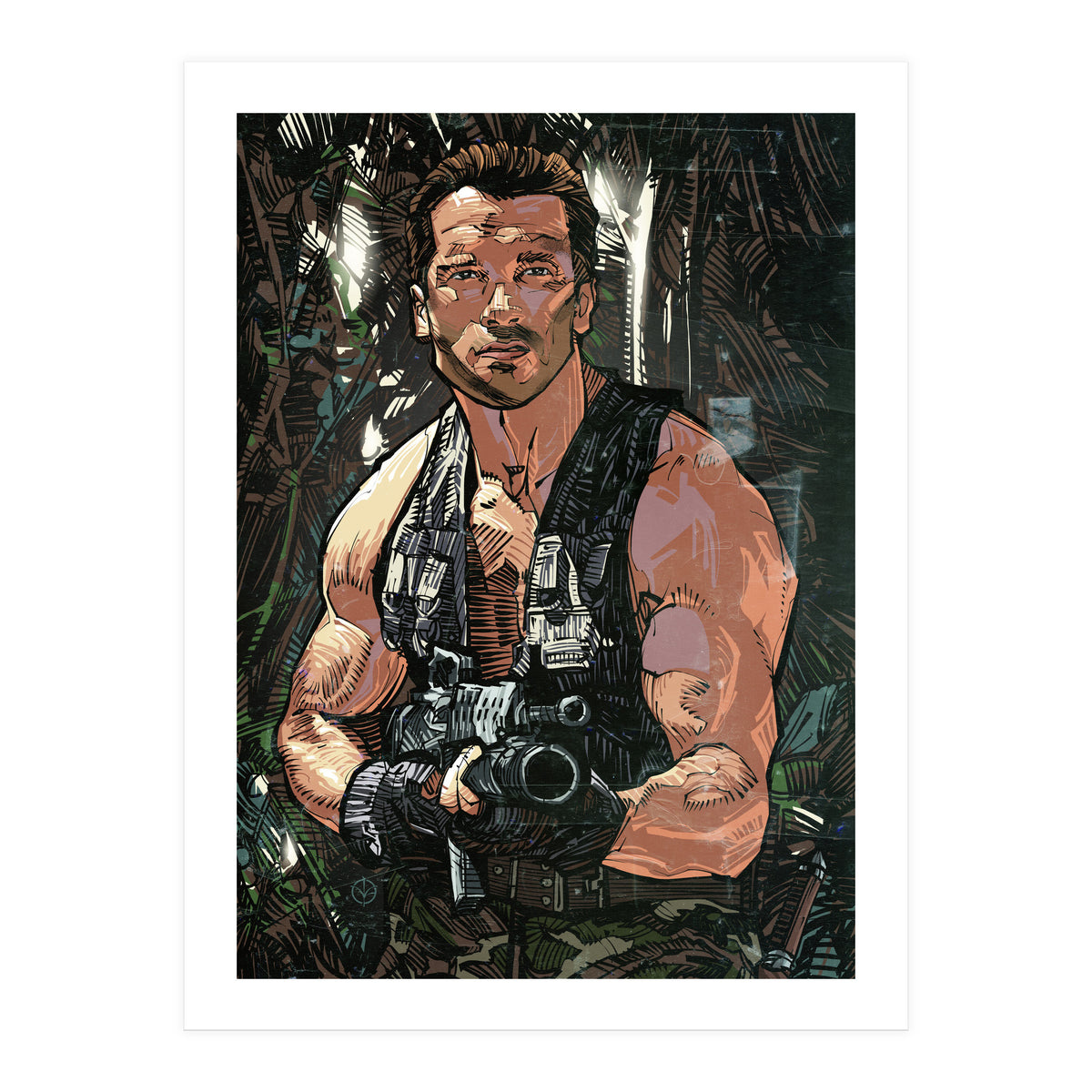 Arnold Schwarzenegger (Print Only)