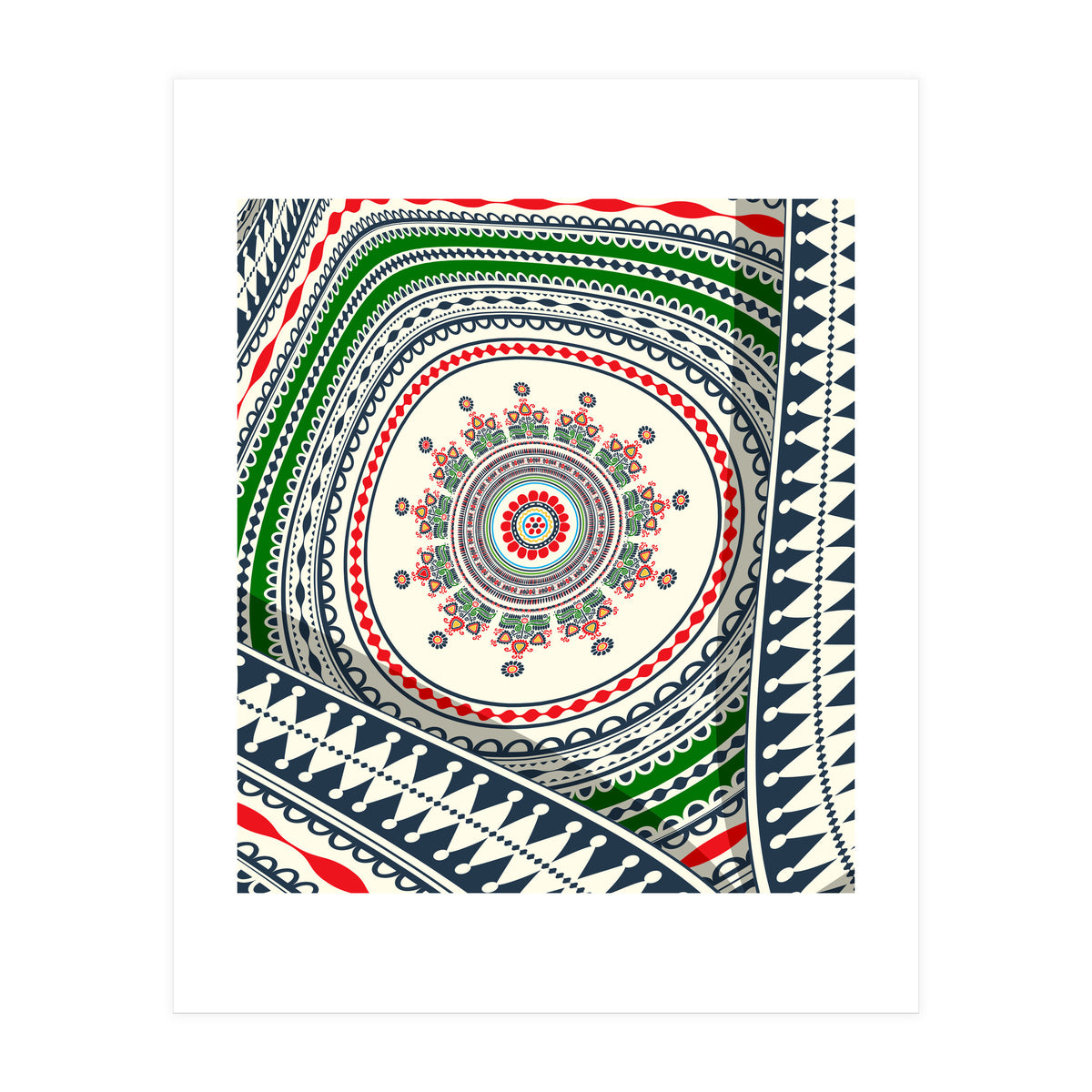 Romanian embroidery background 12 (Print Only)