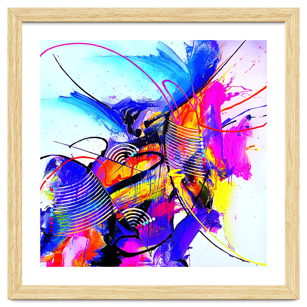 Abstract Art Britto - Qb293