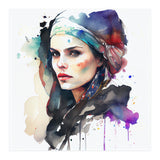 Watercolor Pirate Woman #5 (Print Only) thumbnail