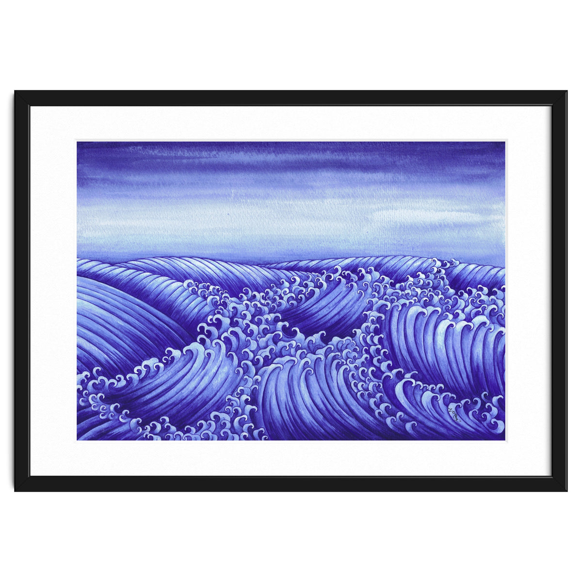 Turbulent Water Triptych part 2