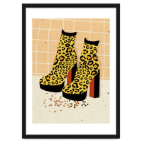 Leopard Disco Platforms