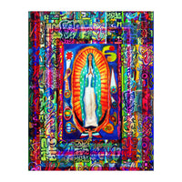 Graffiti Digital 2022 340 and Virgin of Guadalupe (Print Only)