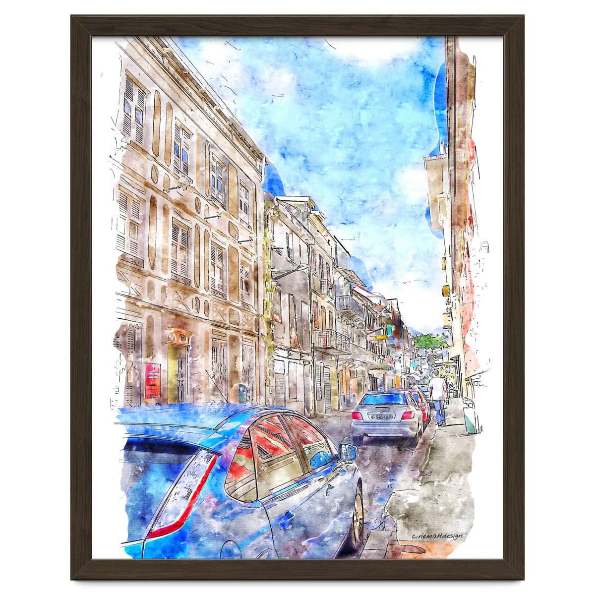 Street of Fort-de-France