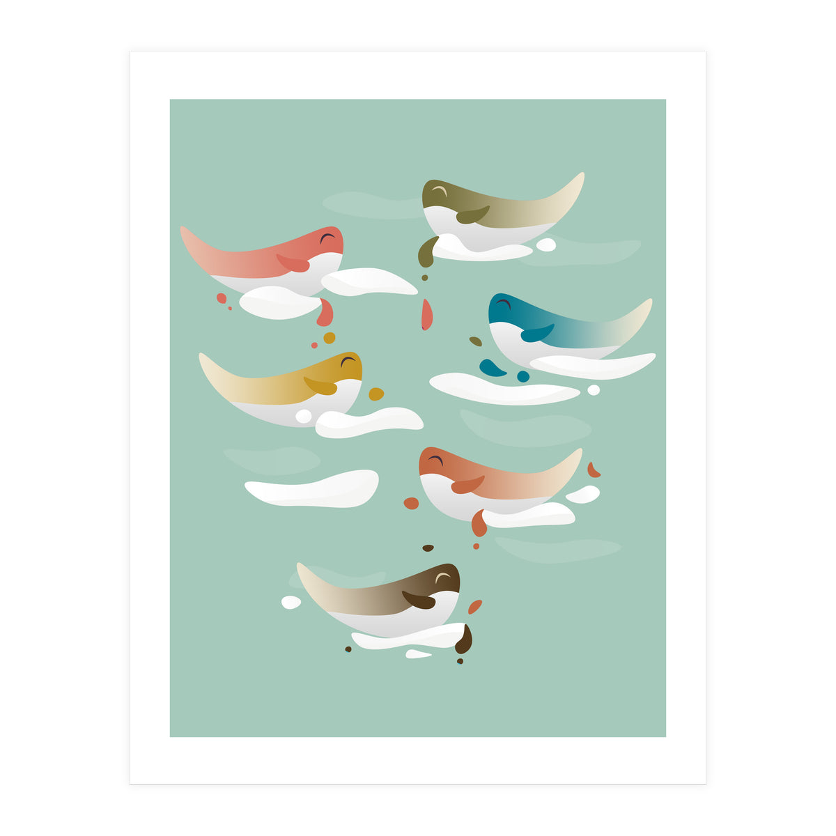 Whales fly in 1970 (Print Only)