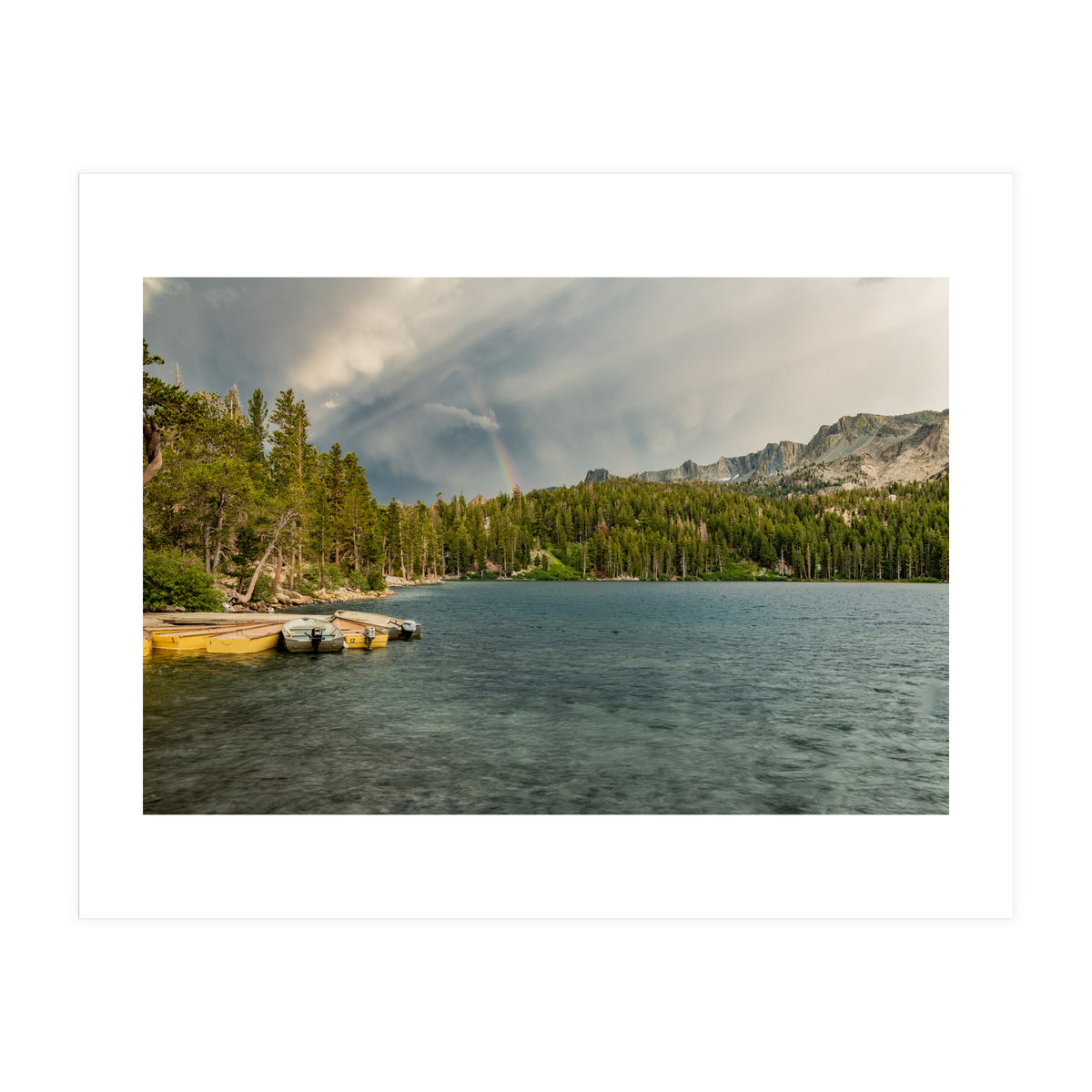 Lake George Rainbow (Print Only)
