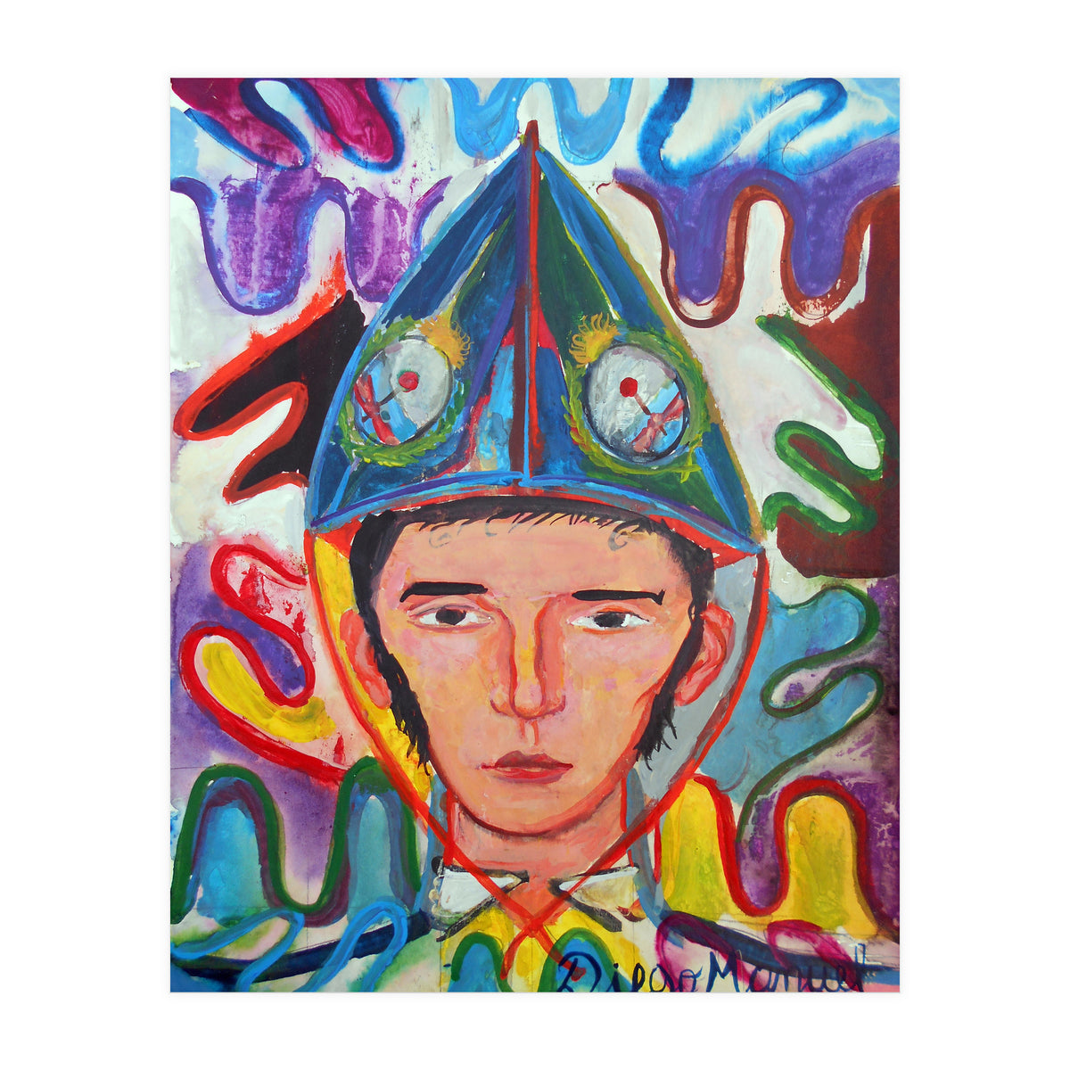 San Martin Con Sombrero Bicorneo (Print Only)