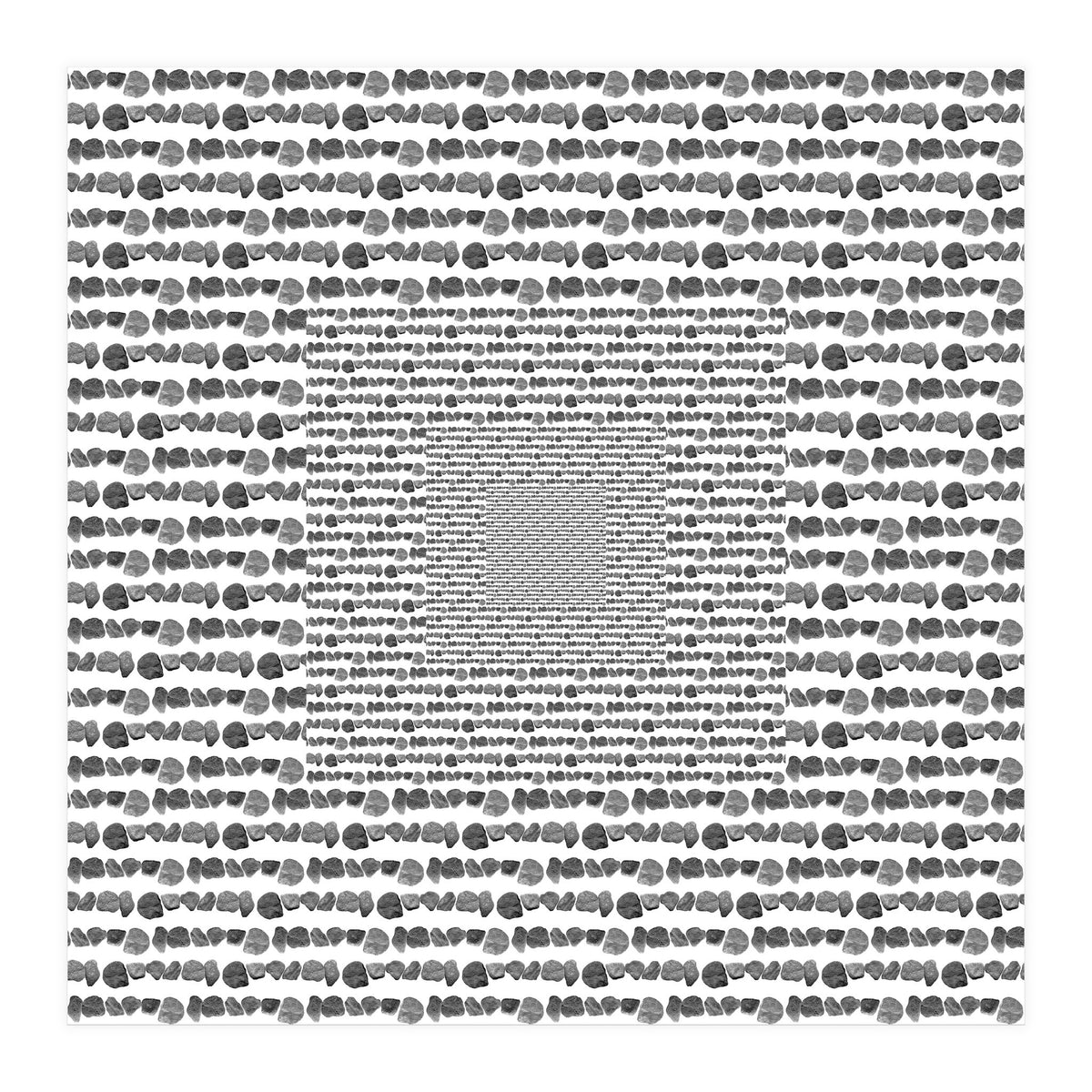 Squares with stones (Print Only)