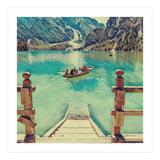 Boat Tour Italian Lake (Print Only) thumbnail