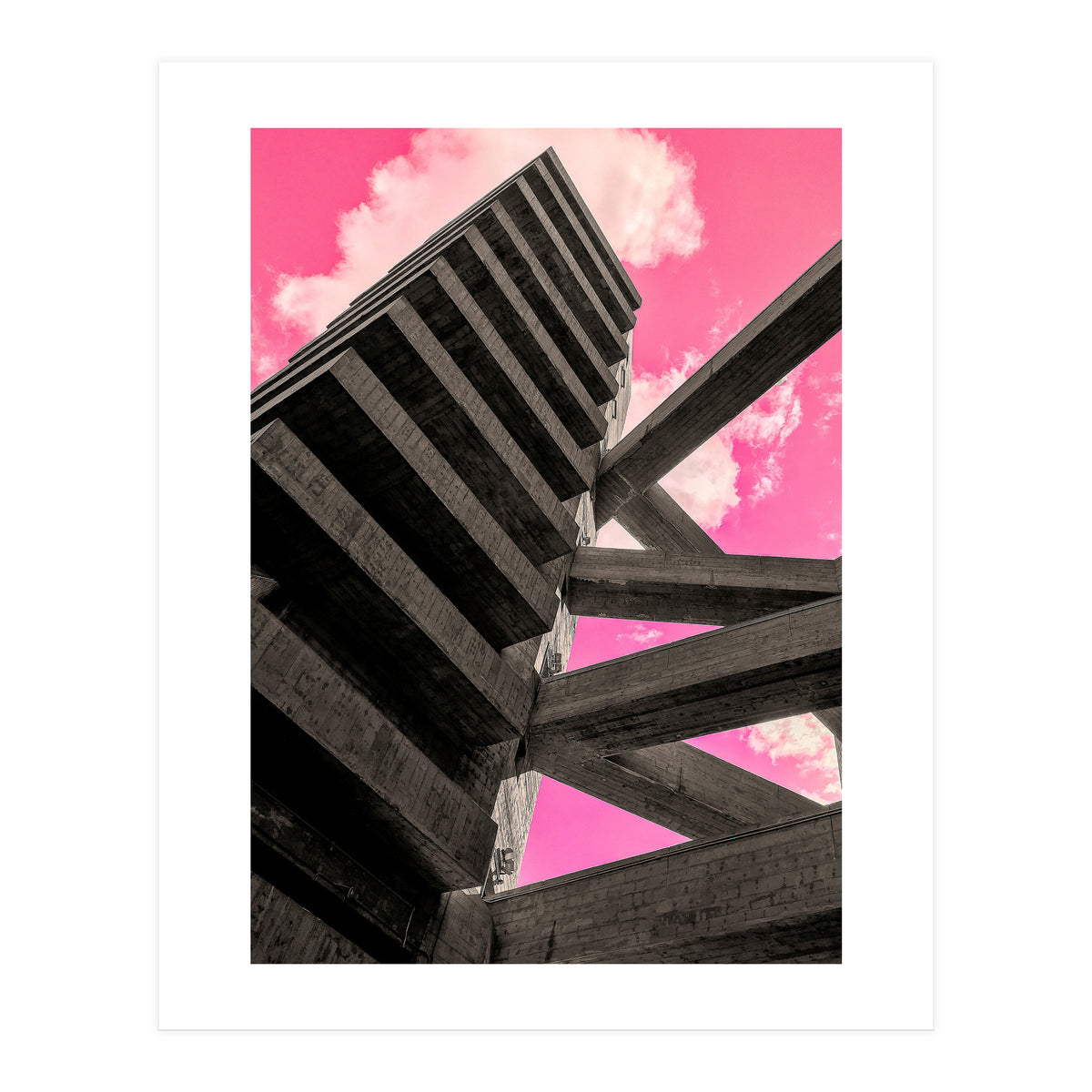 Pink Sky in São Paulo -  Sesc Pompeia (Print Only)