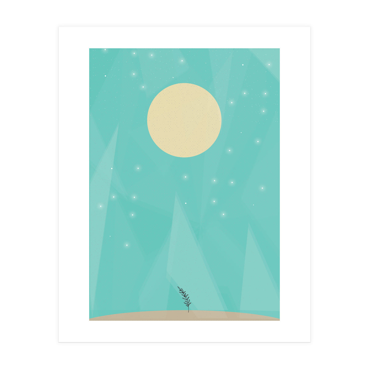 Moonflower Retro (Print Only)