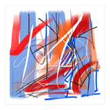 blue and red strokes (Print Only) thumbnail