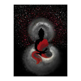 Cosmic Buddha Red (Print Only) thumbnail