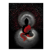 Cosmic Buddha Red (Print Only)