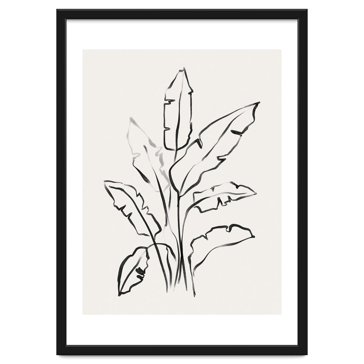 Banana Leafs Drawing