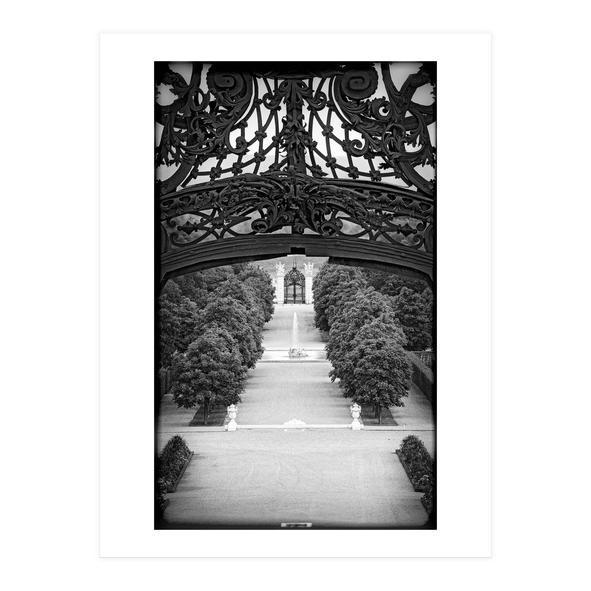 Baroque garden (Print Only)