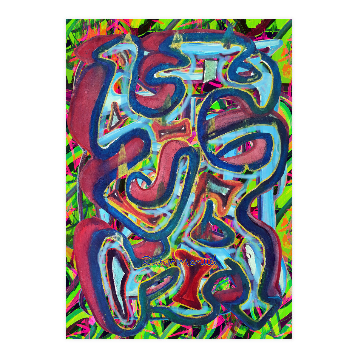 Graffiti Digital 2022 907 (Print Only)