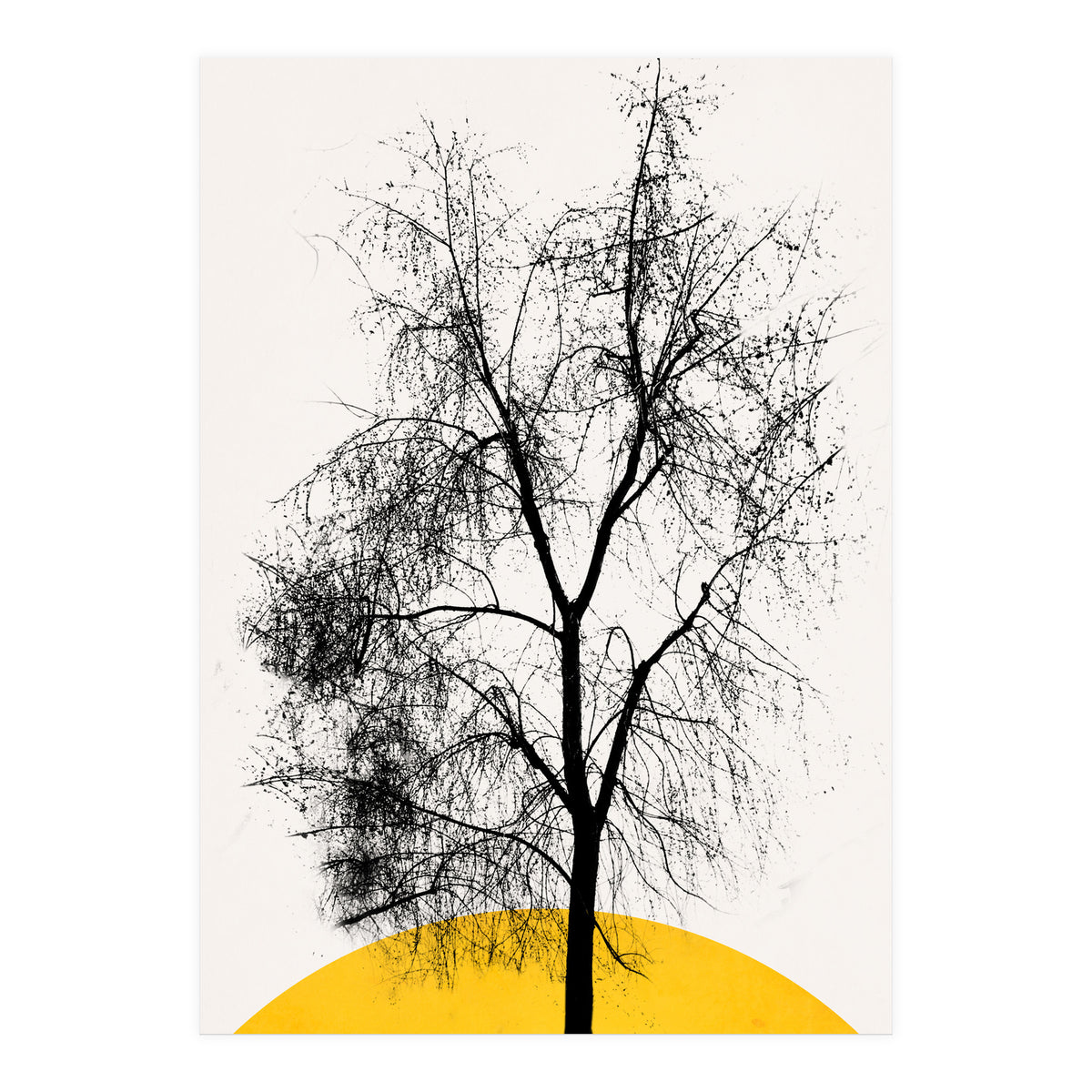 Dark Feather Tree (Print Only)