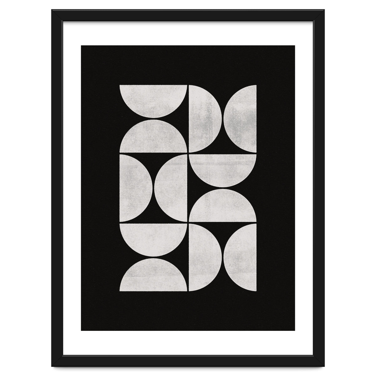 Mid-Century Modern No.31 - Woodblock Print