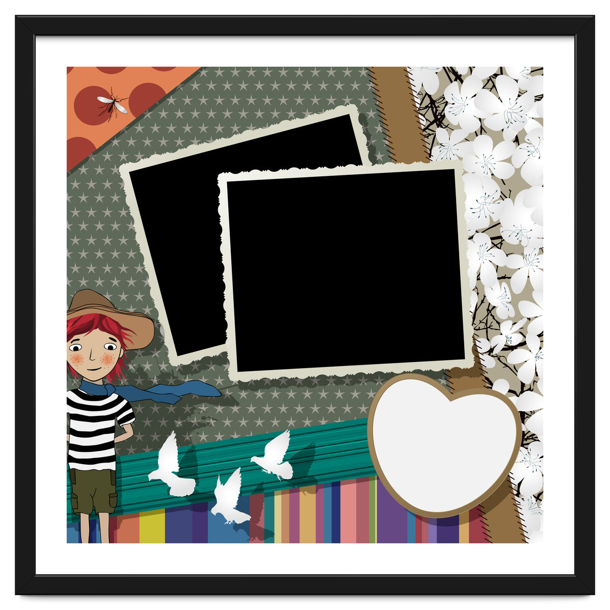 Vintage Photos Collage