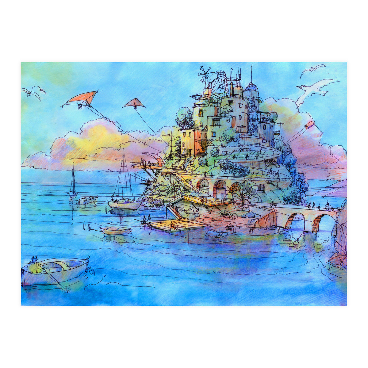 L'isola degli aquiloni (Print Only)