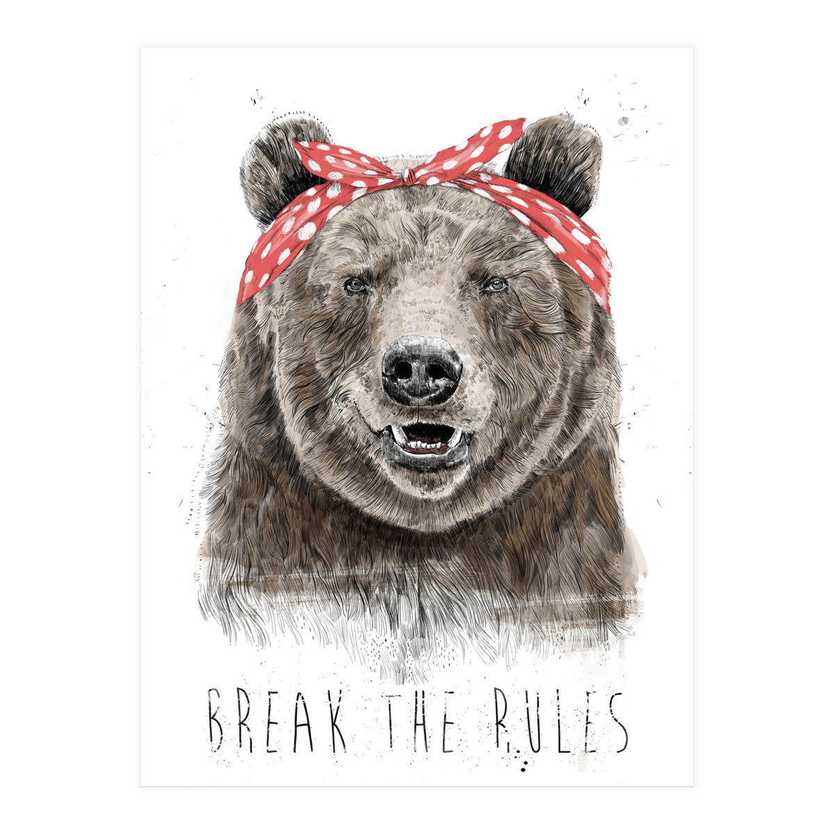 Break The Rules (color version) (Print Only)
