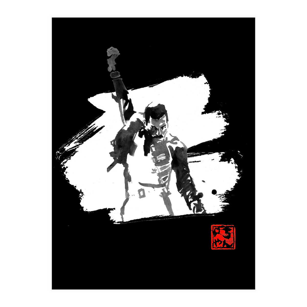 freddie in white (Print Only)