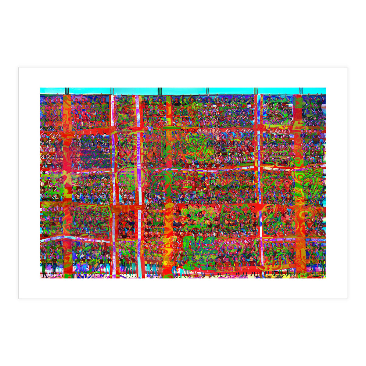 Gran Hinchada Roja 8 (Print Only)