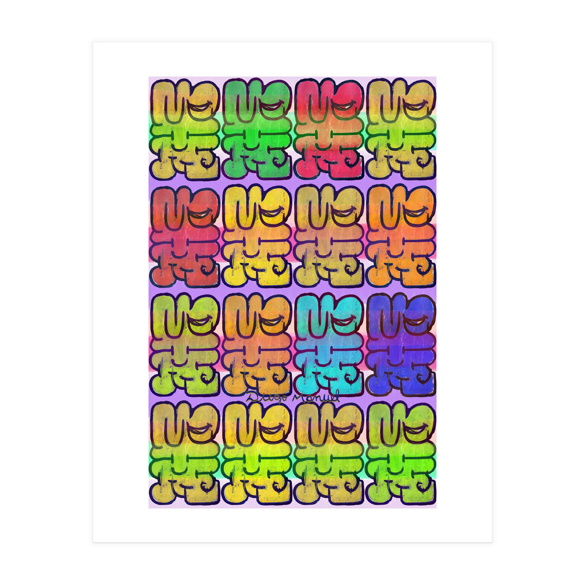 Graffitis 2021 Tapiz 98 (Print Only)