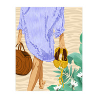 I followed my heart & it led me to the beach | Boho Ocean Sand Sea Beachy Fashion Summer (Print Only)