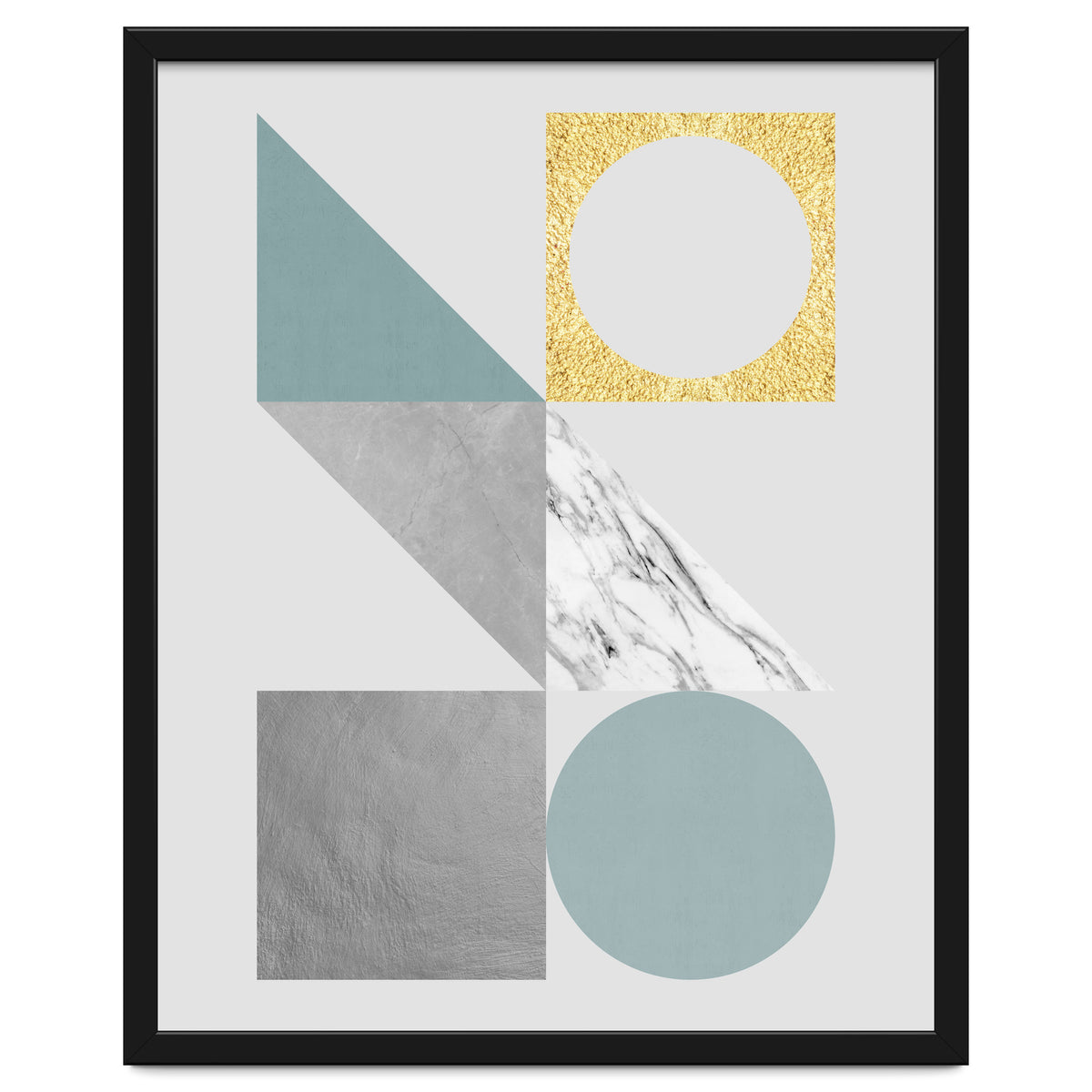 Marble and gold VIII