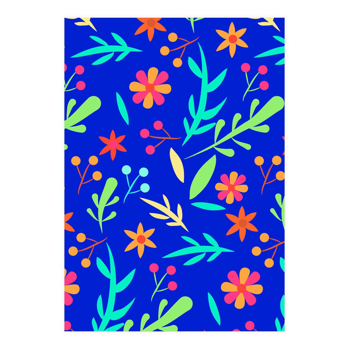 Blue Garden (Print Only)