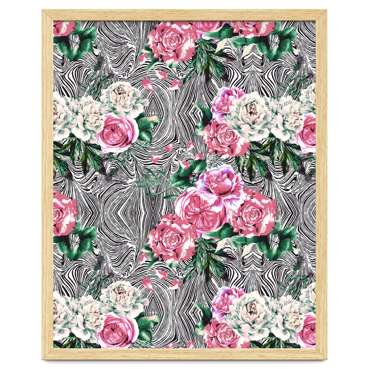 Flowery on linear mosaic