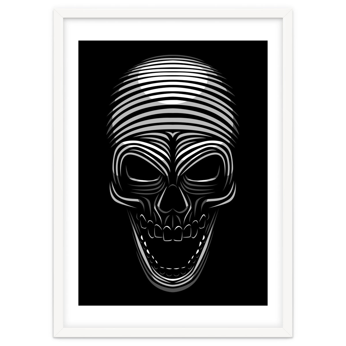 Lines Skull