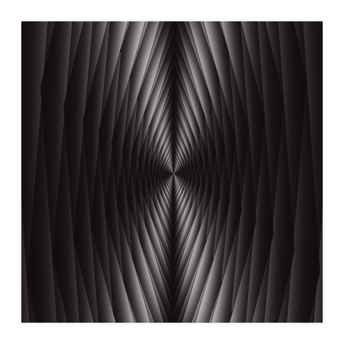 Monochrome Spiral Background  (Print Only)