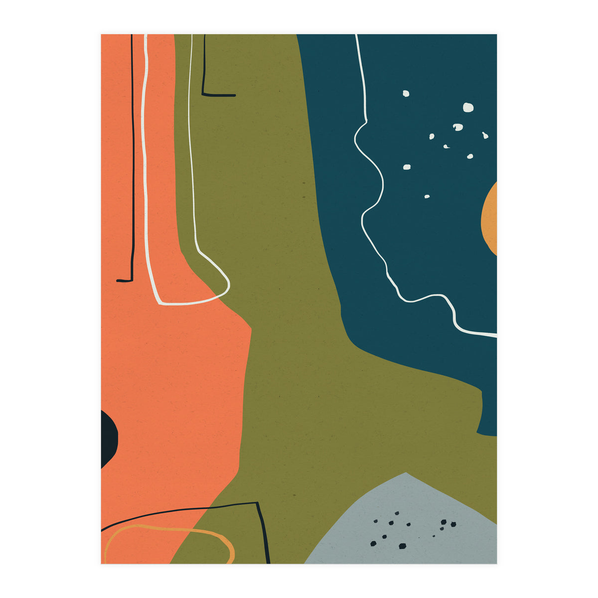 The Abstract Thinker & A Starry Night (Print Only)