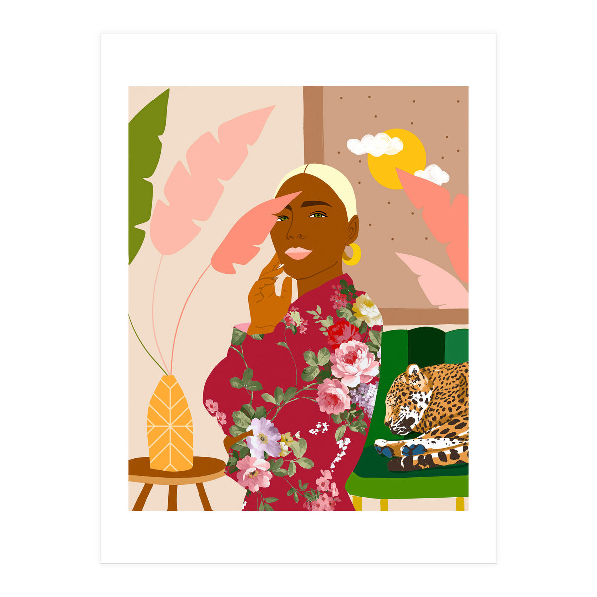 There's Peaceful. There's Wild. I'm Both At The Same Time (Print Only)