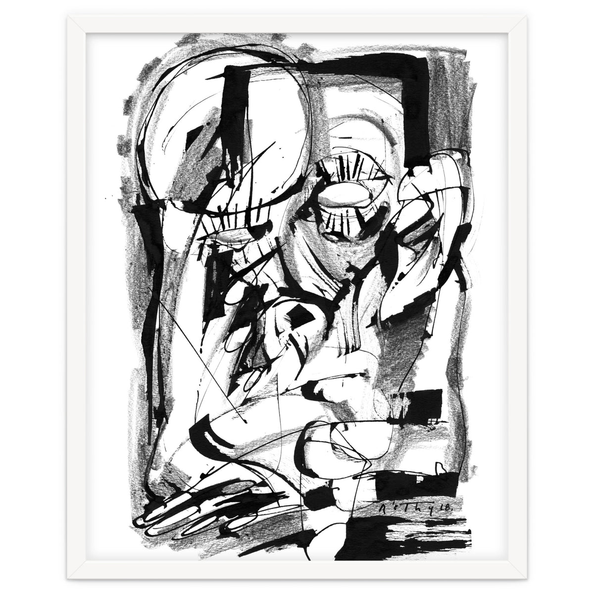 Power of the Mind - b&w