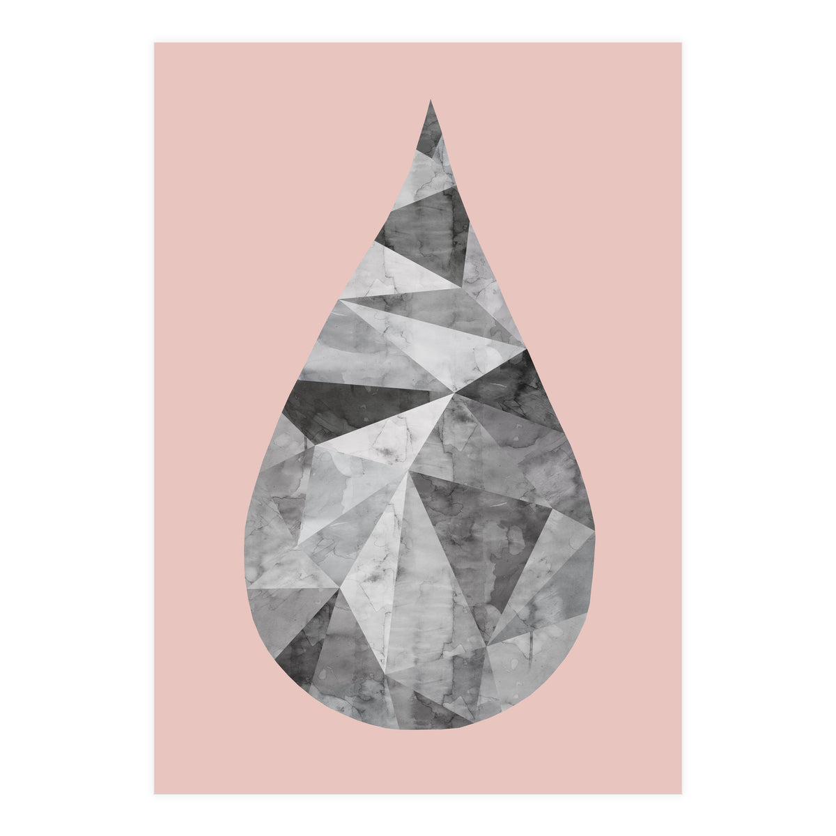 Geometric Rock V (Print Only)