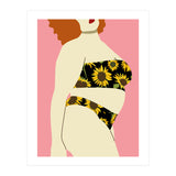 Sunflower Swimsuit (Print Only) thumbnail