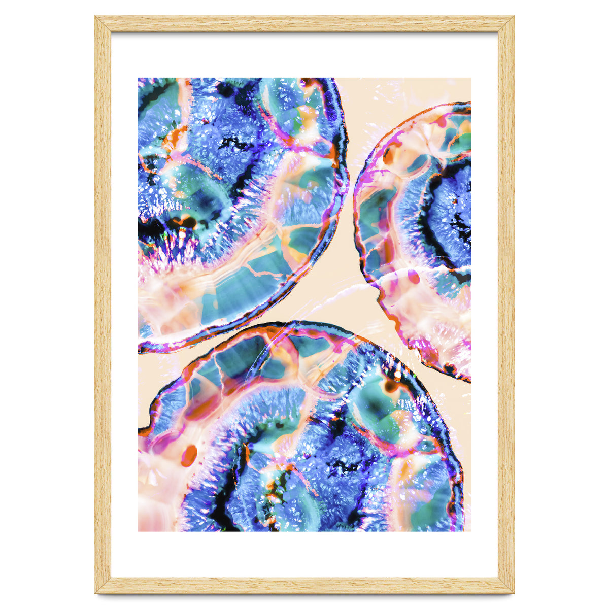 Abstract Agate Painting