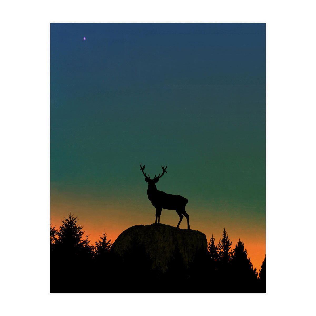 Wild Nature - Dusk (Print Only)