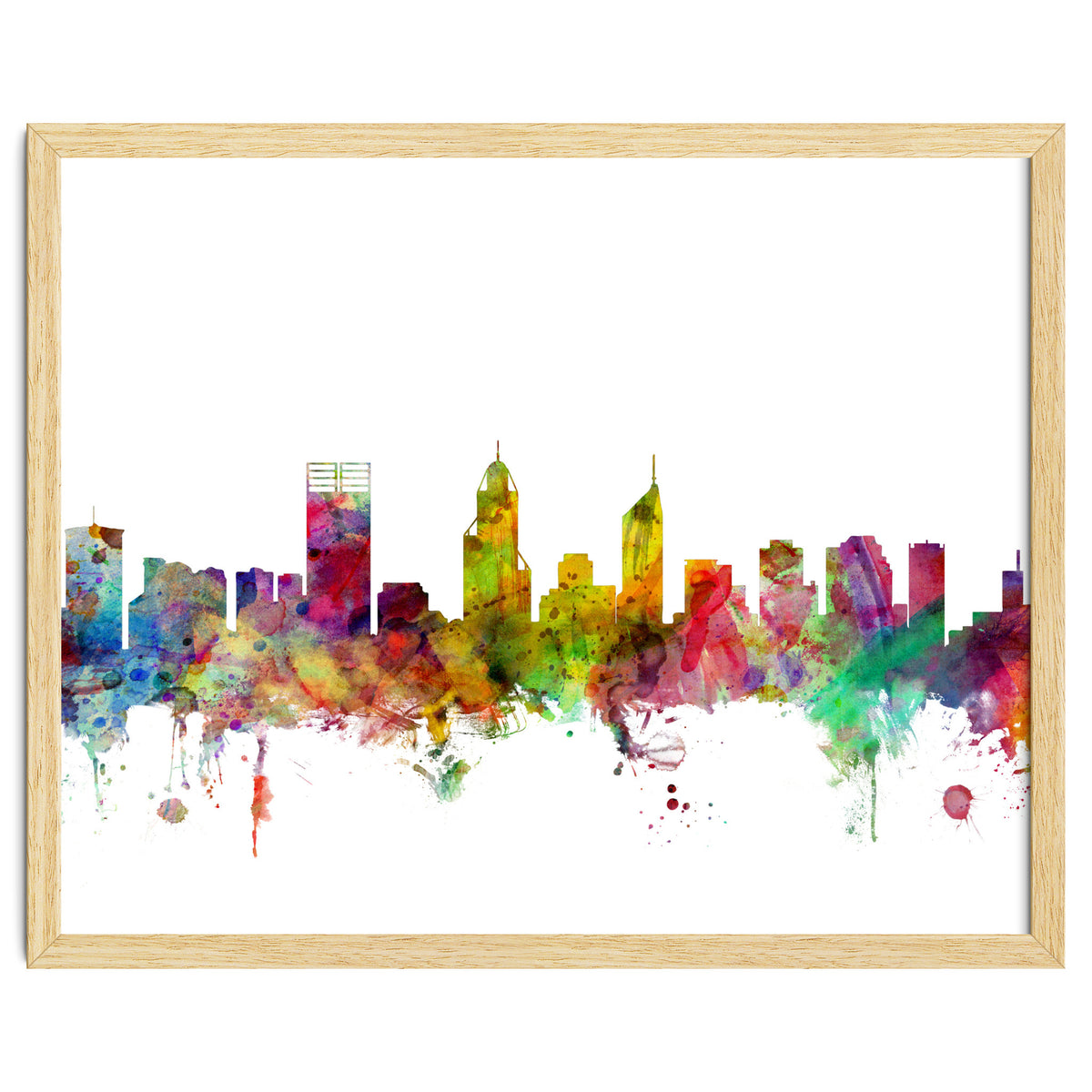 Perth Australia Skyline